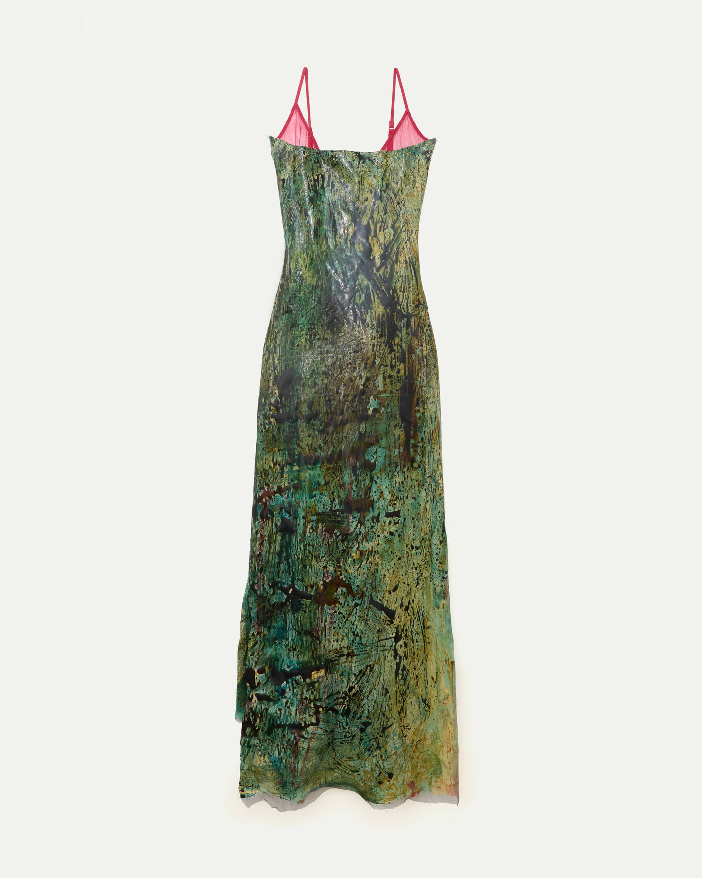sOs_Serpentine backless dress