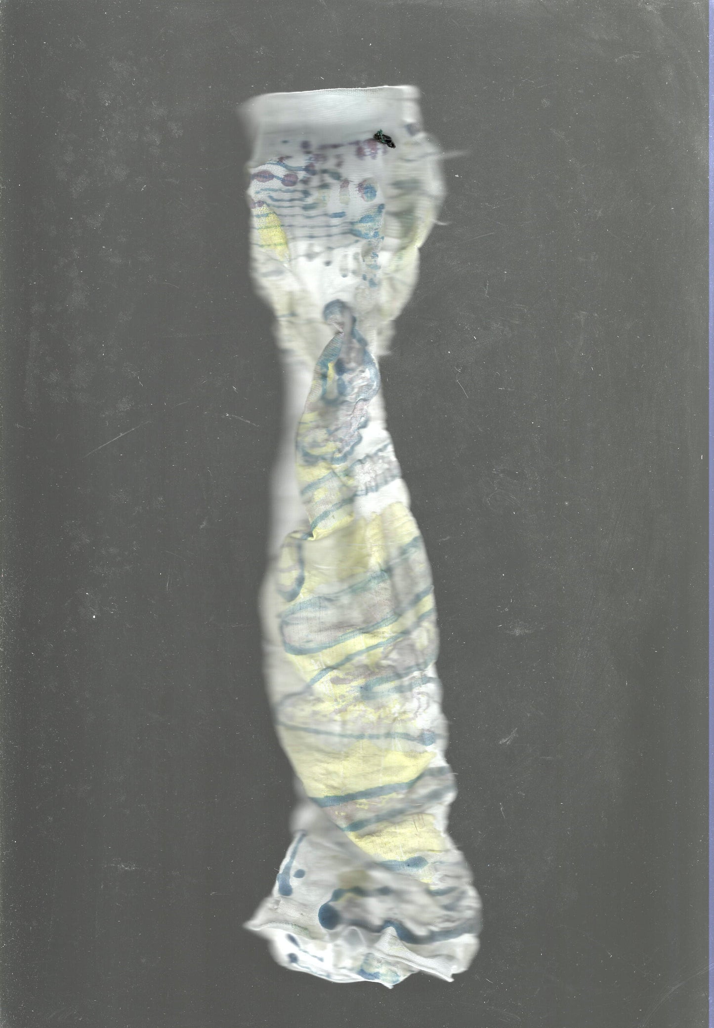 sOs_2oSLEEVES burnt fishnet triple stripe eye